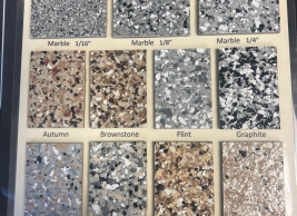 TerraChip color chart